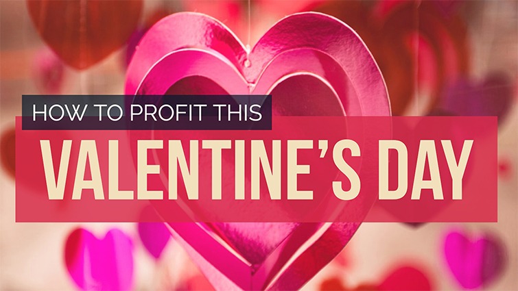 valentines day profit
