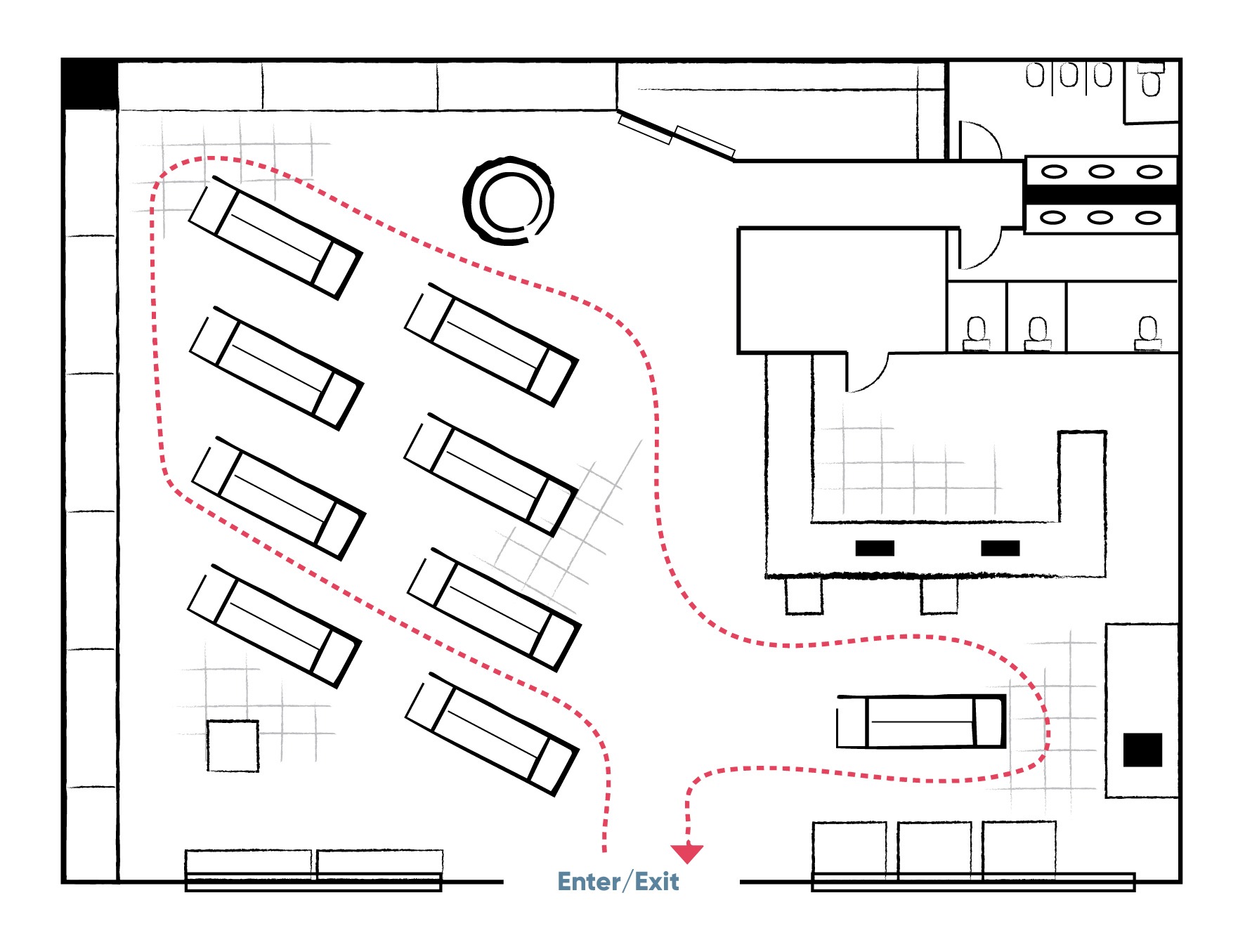 Retail Store Floor Plan